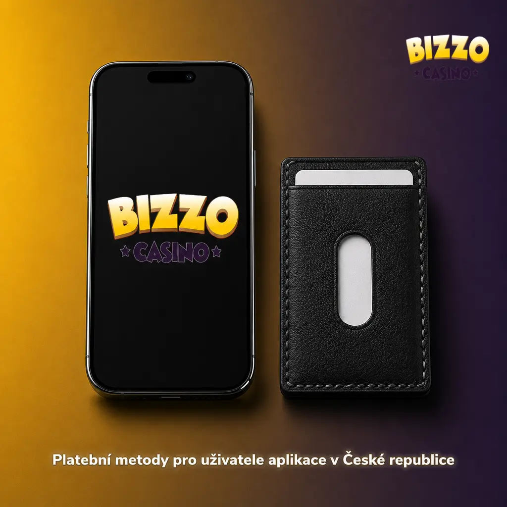 Platební metody v aplikaci Bizzo Casino pro CZK – karty, Skrill, Neteller, převod a kryptoměny