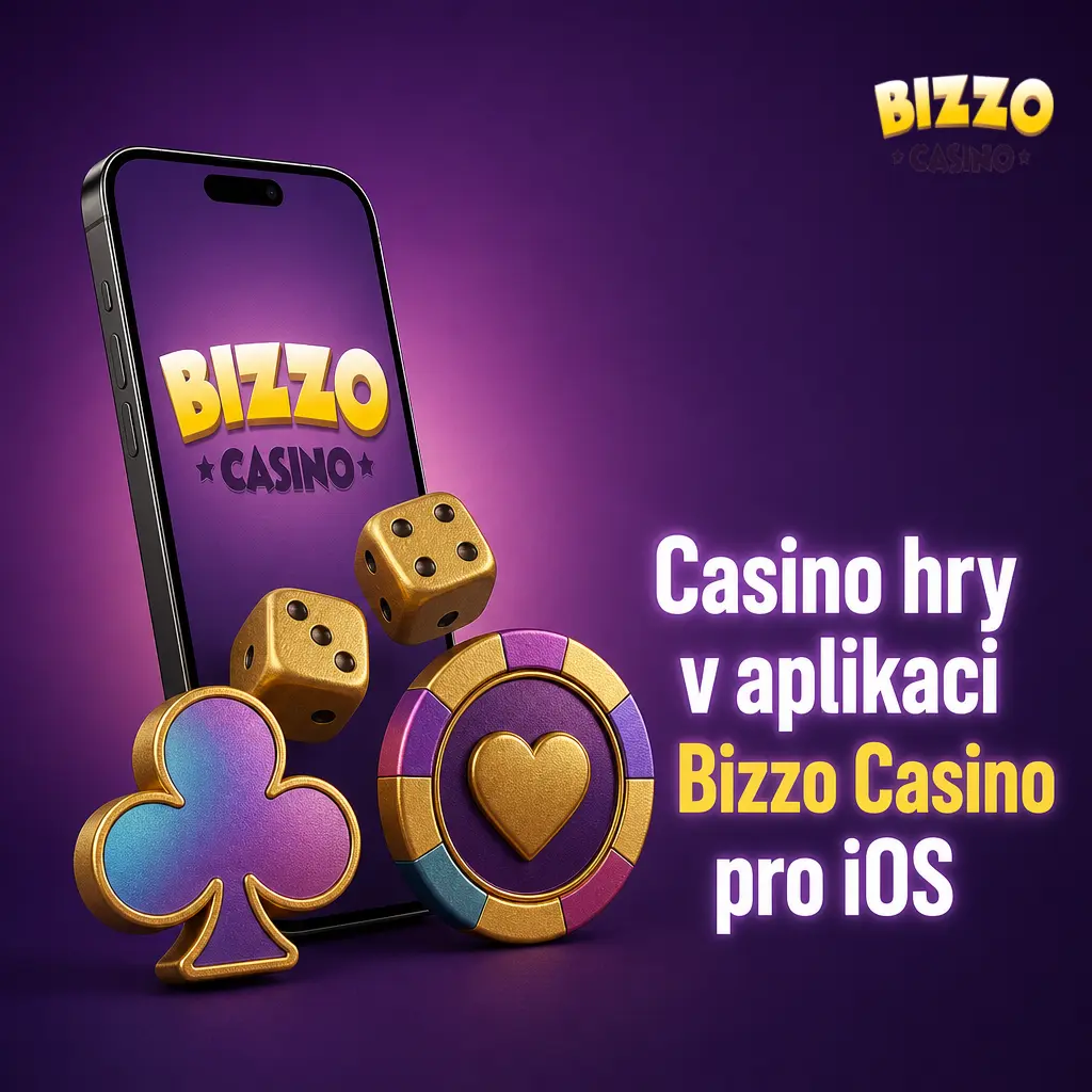 Casino hry v aplikaci Bizzo Casino pro iOS – Sweet Bonanza, Book of Dead, Crazy Time a další oblíbené tituly