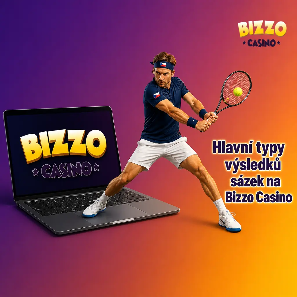 Přehled typů sázkových trhů na Bizzo Casino: 1X2, Over/Under, handicap a BTTS s příklady vyhodnocení.