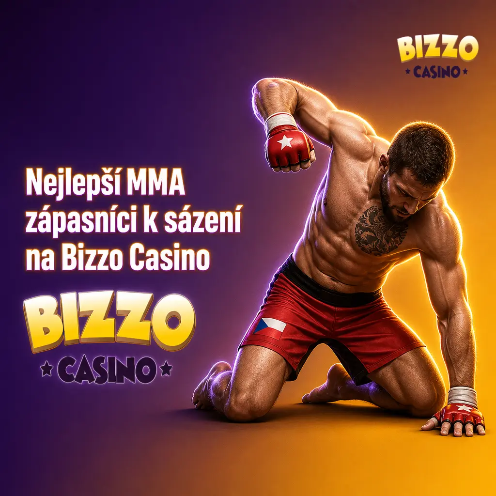 Nejlepší MMA zápasníci jako Jiří Procházka nebo Islam Machačev k sázení na Bizzo Casino v sekci Sportsbook.