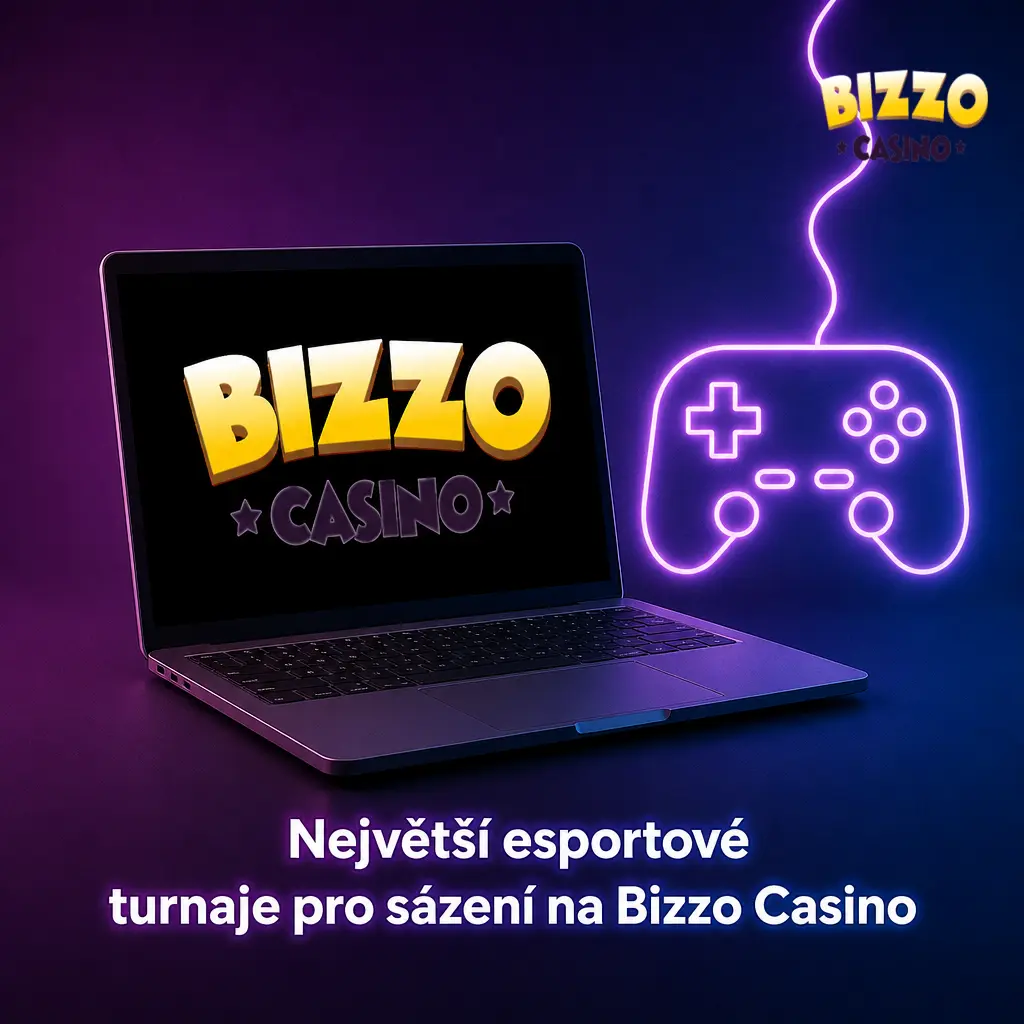 Přehled největších esportových turnajů sezóny 2026 pro sázení na Bizzo Casino napříč 7 disciplínami.