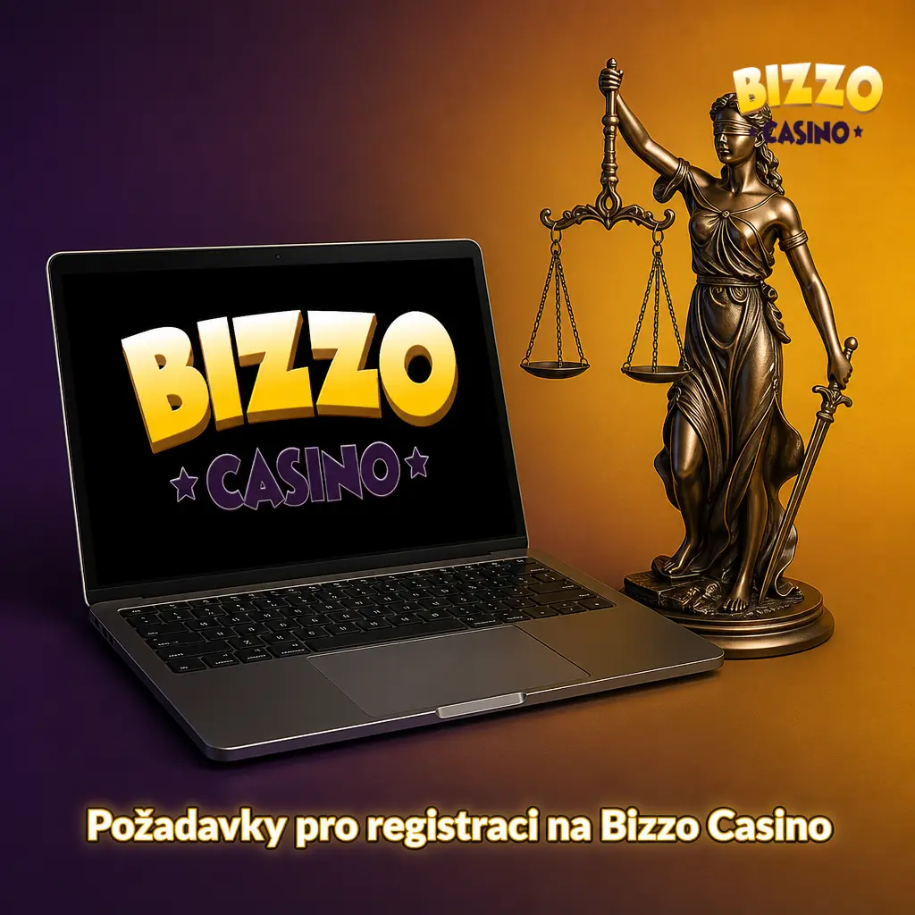 Požadavky pro registraci na Bizzo Casino: věk 18+, platný doklad totožnosti, jeden účet a ověřený e-mail i telefon.