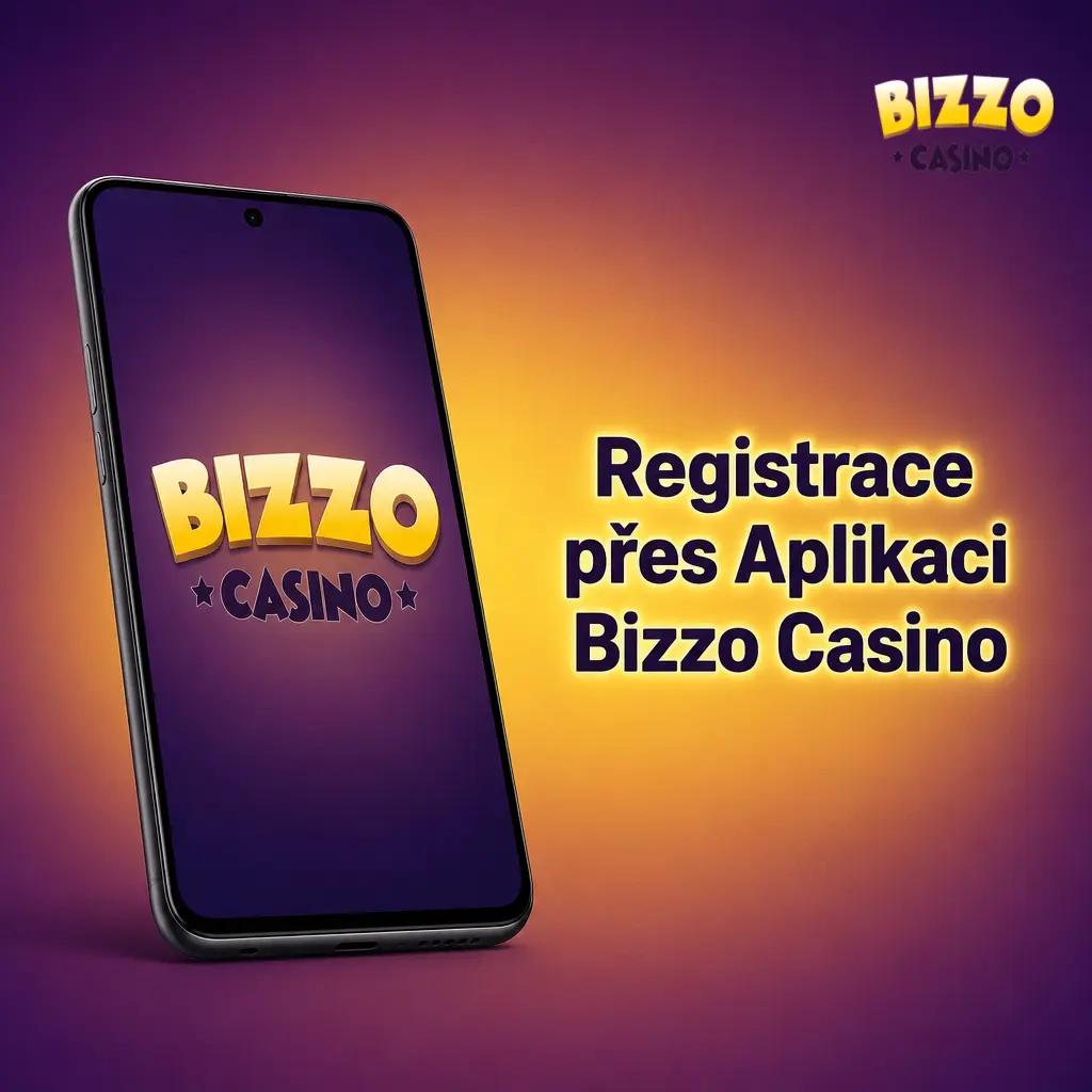 Registrace v aplikaci Bizzo Casino – rychlé založení účtu během 3 minut přímo v mobilním telefonu
