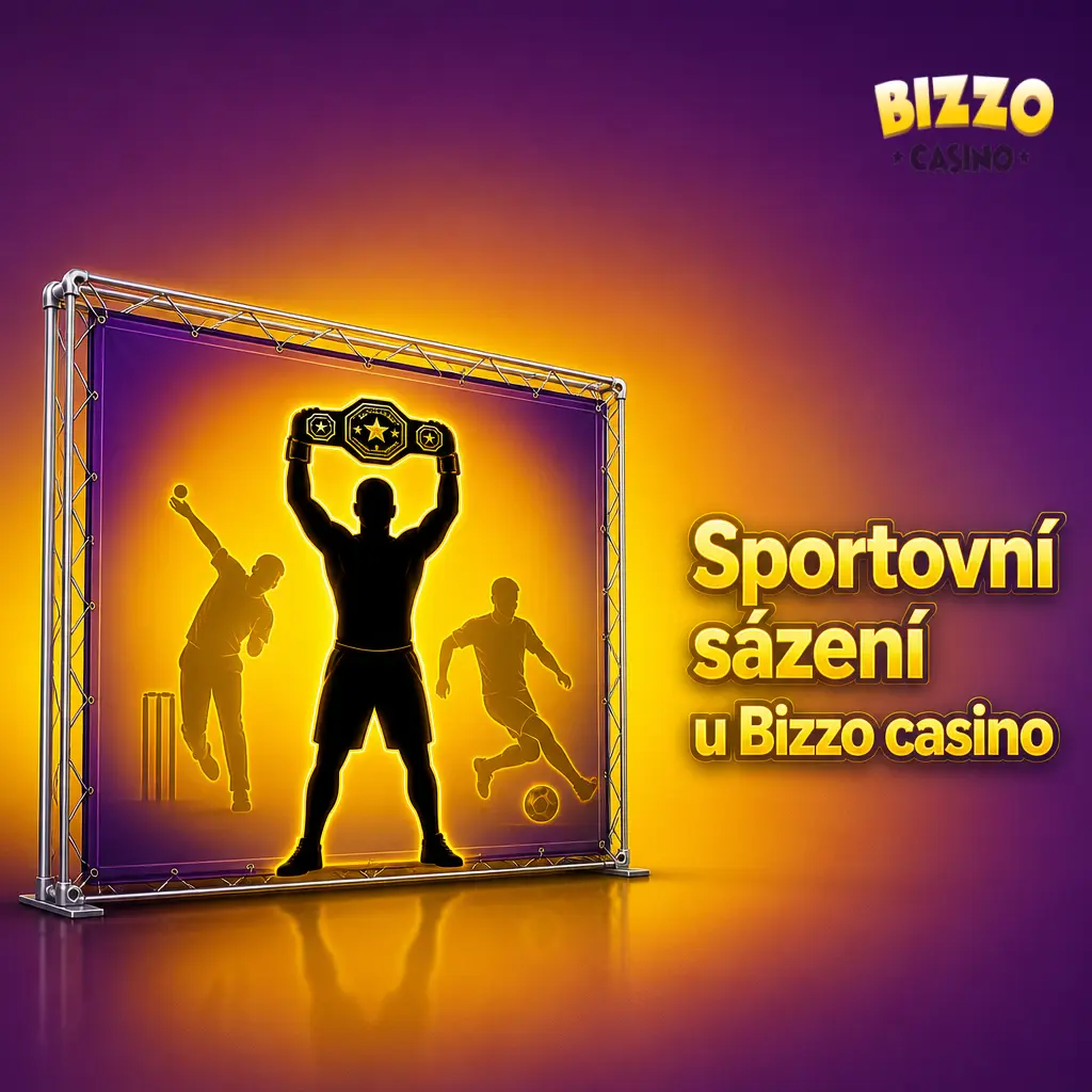 Sportovní sázení u Bizzo casino – nabídka fotbalu, hokeje, tenisu a dalších sportů pro hráče z ČR