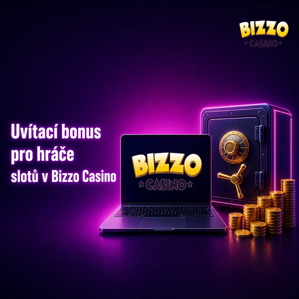 Uvítací bonus 125 % a 125 zatočení zdarma pro nové hráče slotů v Bizzo Casino po registraci a vkladu
