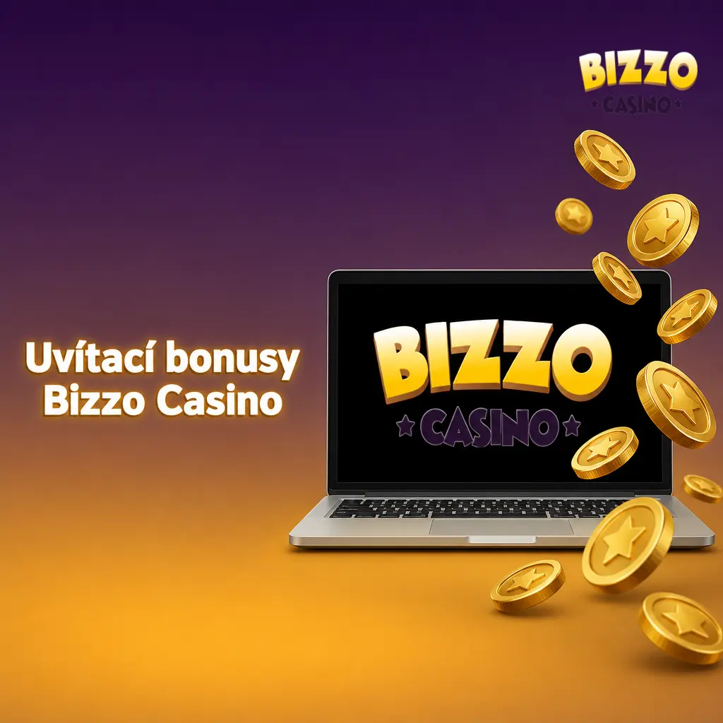 Uvítací bonusy Bizzo Casino: 125 % až 31 250 Kč + 125 zatočení zdarma a sportovní bonus 100 % až 2 500 Kč.