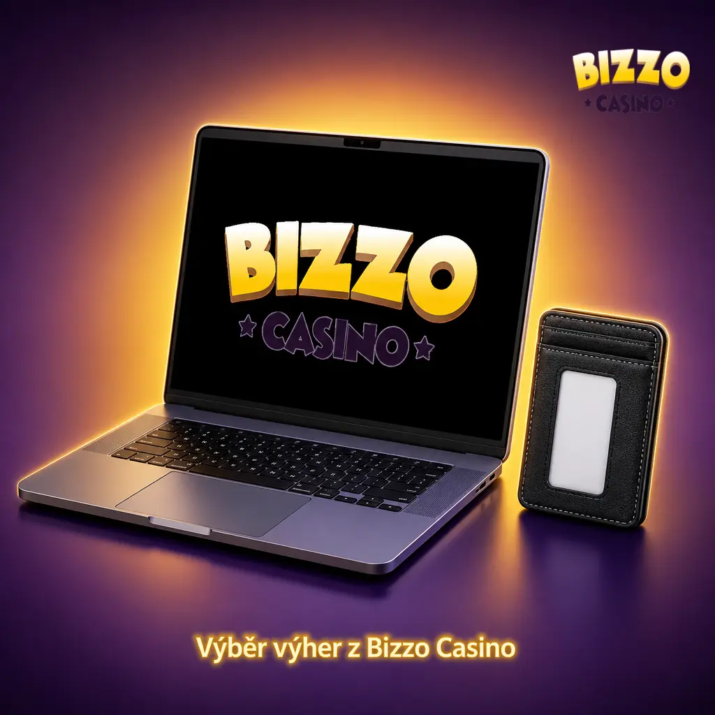 Výběr výher z Bizzo Casino: zvolte metodu, zadejte částku a sledujte stav v Historii transakcí po ověření KYC.