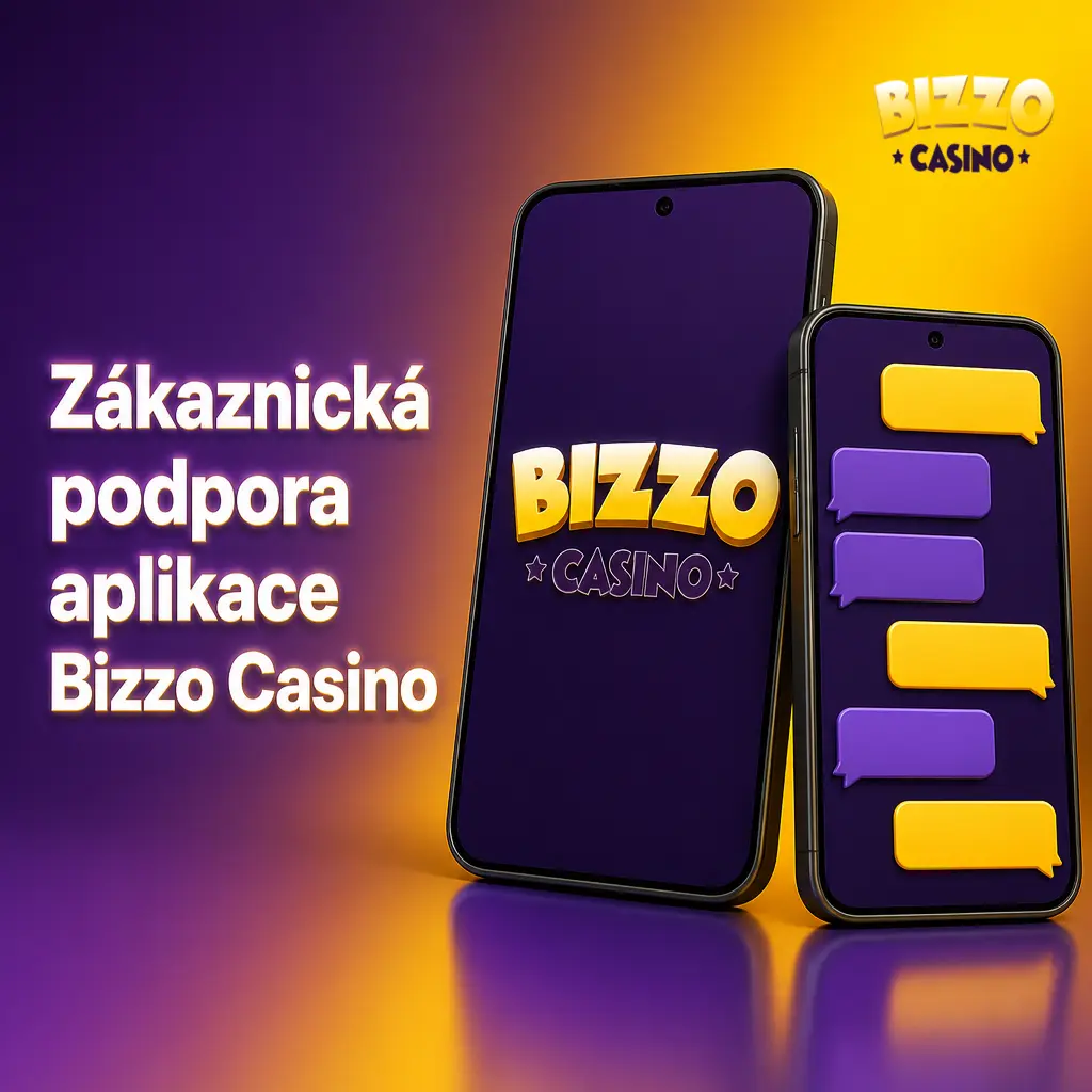 Zákaznická podpora aplikace Bizzo Casino – živý chat, e-mail a FAQ sekce nonstop v češtině a angličtině